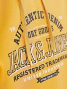 JACK & JONES Sweatshirt  marin / safran / hvid