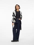 VERO MODA Cardigan 'VMNANCY'  sort / hvid