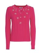 Influencer Pullover ' Bejeweled'  pink