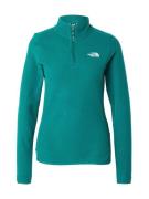 THE NORTH FACE Sportspullover '100 GLACIER'  smaragd / hvid