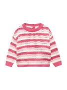 MANGO KIDS Pullover  lyserød / melon / hvid