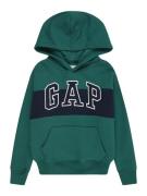 GAP Sweatshirt  mørkeblå / smaragd / hvid