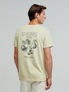 Scalpers Bluser & t-shirts 'Ferme'  oliven / sort