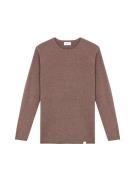 NOWADAYS Pullover 'Honeycomb'  brun