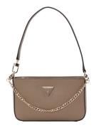 GUESS Skuldertaske 'NOELLE MINI'  guld / taupe