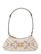 GUESS Skuldertaske 'Mintha'  guld / offwhite