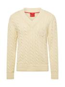 HUGO Pullover 'Sacoss'  lysebeige