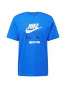 Nike Sportswear Bluser & t-shirts  navy / royalblå / hvid