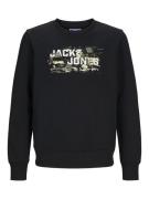 Jack & Jones Junior Sweatshirt  beige / oliven / sort