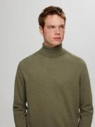 SELECTED HOMME Pullover 'SLHBerg'  oliven