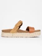 Bayton Pantoletter 'Clarence'  beige / brun / karamel / cognac