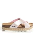 Bayton Pantoletter 'ARTEMIS'  camel / rosé / sort