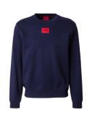 HUGO Sweatshirt 'Diragol212'  navy / lys rød