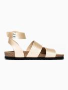 Bayton Sandaler med rem 'Soria'  guld