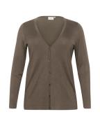 KAFFE CURVE Cardigan 'Farsia'  brun