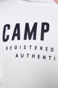 CAMP DAVID Sweatshirt  sort / hvid