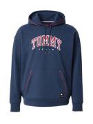 Tommy Jeans Sweatshirt  mørkeblå / rød / hvid