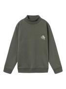 NAME IT Sweatshirt  creme / oliven