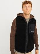 JACK & JONES Vest 'JORVesterbro'  sort / hvid