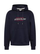 GUESS JEANS Sweatshirt  marin / rød / hvid