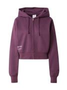 Champion Authentic Athletic Apparel Sweatjakke  brombær / hvid