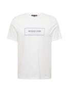 Michael Kors Bluser & t-shirts 'NEW FLAGSHIP'  sort / hvid