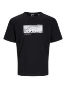 JACK & JONES Bluser & t-shirts  sort / hvid