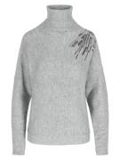 LolaLiza Pullover  grå-meleret / sort