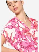 LolaLiza Bluse  lysebeige / cyclam / fuchsia / hvid