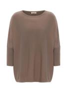 Anou Anou Pullover i overstørrelse  taupe