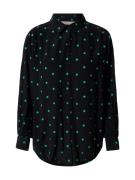 Oasis Bluse  jade / sort