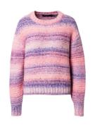 VERO MODA Pullover 'LINA'  mørkelilla / pink