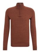 Bruun & Stengade Pullover 'Pelle'  kastaniebrun