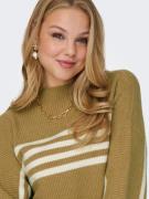 ONLY Pullover 'KATIA'  lysebeige / sennep