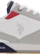 U.S. POLO ASSN. Sneaker low 'Nobil003'  beige / blå / kirsebærsrød / h...