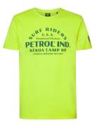 Petrol Industries Bluser & t-shirts  lysegrøn / mørkegrøn