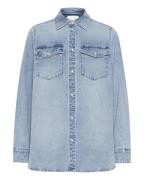 My Essential Wardrobe Overgangsjakke 'Dagmar'  blue denim