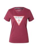 GUESS Shirts  blodrød / burgunder / sort / hvid