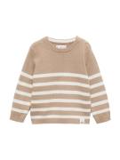 MANGO KIDS Pullover 'SAMY7'  lysebrun / hvid