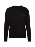 DRYKORN Sweatshirt 'BENJAN'  sort / hvid