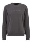 TOMMY HILFIGER Sweatshirt  mudderfarvet / hvid