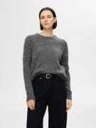 SELECTED FEMME Pullover 'SLFSia'  grå-meleret