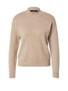 VERO MODA Pullover 'VMGOLD'  mørkebeige