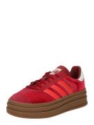 ADIDAS ORIGINALS Sneaker low 'Gazelle Bold'  guld / rød / blodrød / hv...