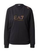 EA7 Emporio Armani Sweatshirt  guld / sort