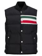 19V69 ITALIA Vest 'Joseph'  gran / rød / sort / hvid