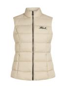 Karl Lagerfeld Vest  beige / sort