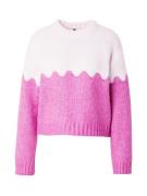 PIECES Pullover 'PCRIMMA'  fuchsia / lyserød