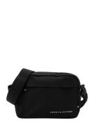 TOMMY HILFIGER Skuldertaske 'ELEMENT'  sort / hvid