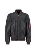 ALPHA INDUSTRIES Overgangsjakke 'MA-1'  brun